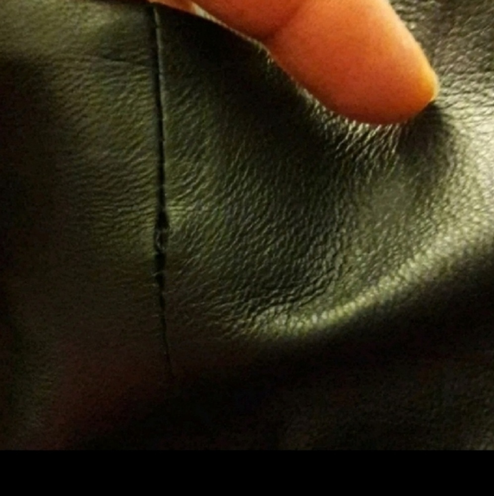 Kate Spade 100% Lamb Leather Skirt - Picture 7 of 7